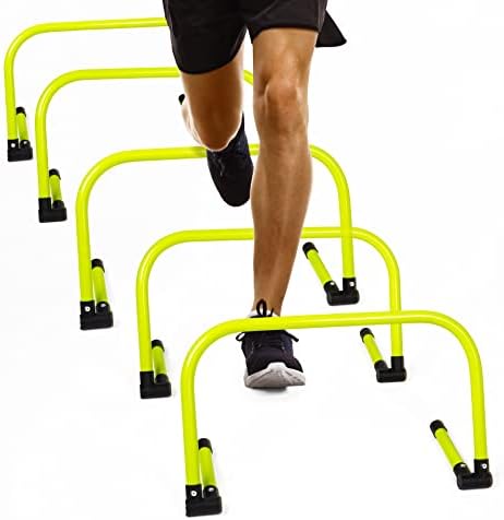 Body Sport Adjustable Athletic Speed Training Hurdles 5