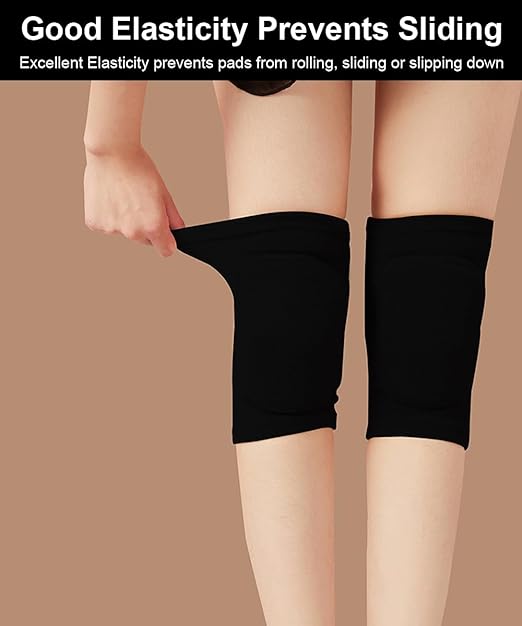 Knee Pads for Women Men, Dance Knee Pads Wrestling Knee Pads Basketball Knee Pads Volleyball Knee Pads for Women, Knee Protector Soft Knee Pads for Work (Pink, X-Small)