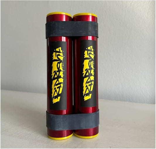 Resistance Bands Set with 6 Adjustable Levels for Strength Training, Muscle Building, Shoulder & Core Workouts - Portable Home Gym Equipment