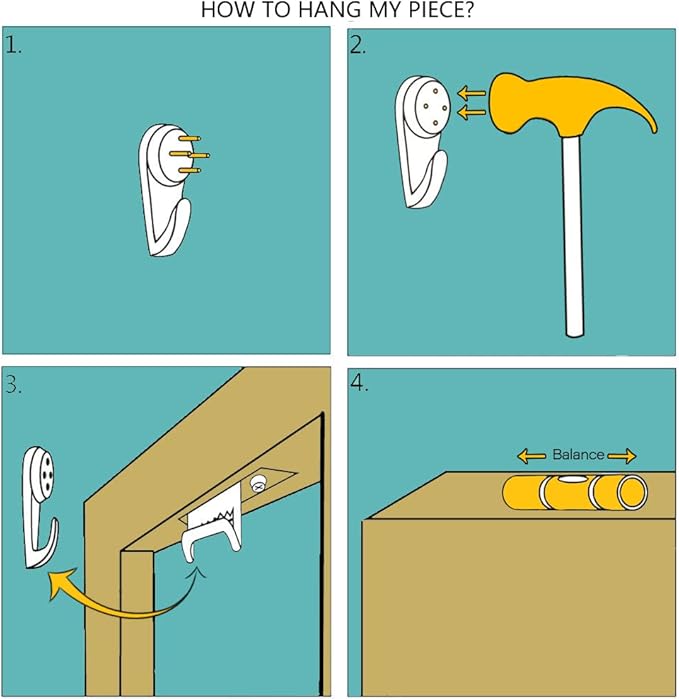 KREATIVE ARTS Large 5 Panel Wall Art Fitness Equipment Canvas Prints Black and Blue Gym Pictures for Boys Men Bedroom Artwork Painting Home Decor Sportsman Gifts Decoration