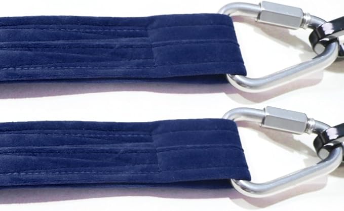 6.6ft 2m Aerial Loops Aerial Straps Ropes Aerial Acrobatics Body Loop Trapeze Circus Apparatuses Equipment Yoga Straps 1 pairs