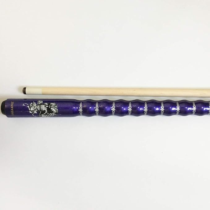 58" Pool Cue Stick,13mm 2-Piece Maple Hardwood Ergonomic Design Billiard Cues Kit,19/20/21oz