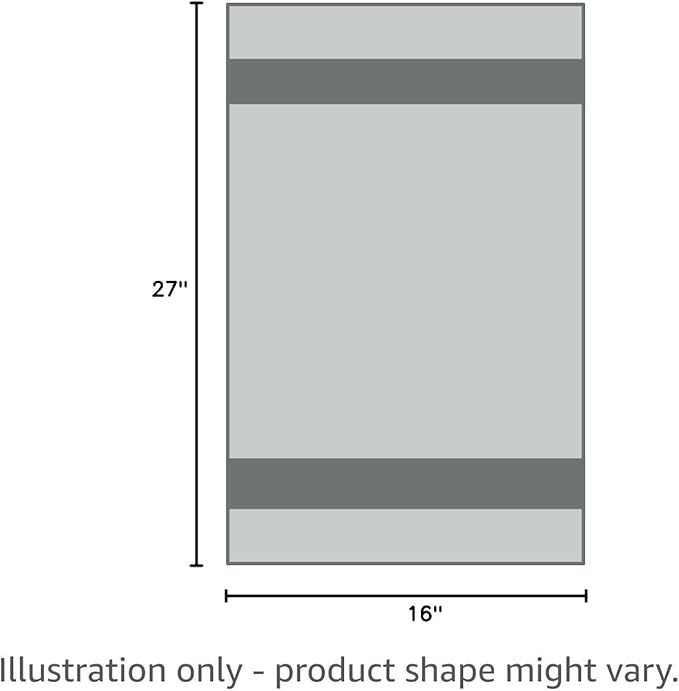 Arkwright Microfiber Gym Towel - Bulk Case of 180 - Super Soft, Quick Dry Workout Sweat Towels, 300 GSM Lightweight & Absorbent for Sports, Working Out, Yoga, and Spa, 16 x 27 in, Black