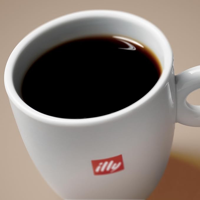 Illy Ground Drip Coffee - Intenso Bold Roast - Bold & Flavorful - 100% Arabica - Pre-Ground for Drip Pour Over - Pressurized Packaging Sealed for Freshness - 8.8oz (Pack of 6)