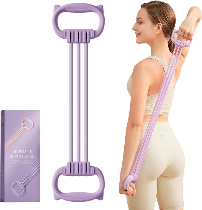 Resistance Bands with Handles, Single Resistance Bands, Exercise Bands with Comfortable Handles, Resistance Training, Physical Therapy, Home Workouts, Fitness, Pilates