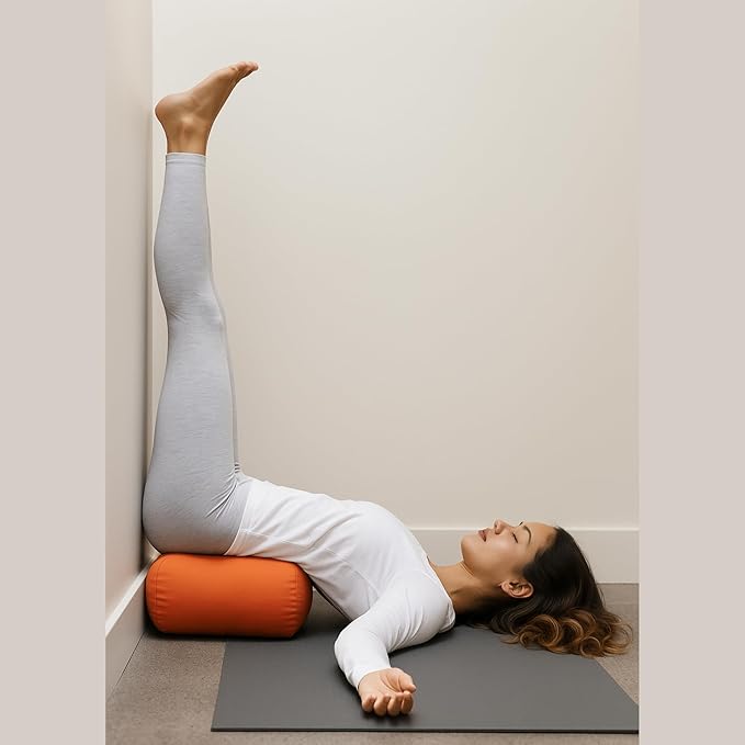 Rectangular Cotton Yoga Bolster, Yoga Pillow, Yoga Cushion, Yin yoga Bolster, Iyengar yoga bolster