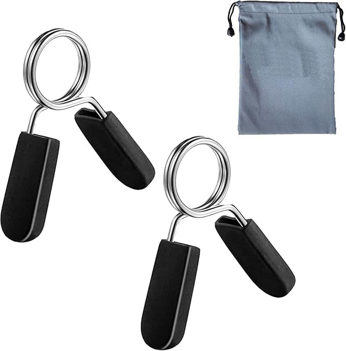 2 Inch Barbell Clips 2 PCS (2 Inch, 2Pcs)