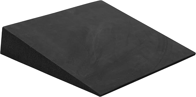 Balanced Body Large Foam Wedge, Pilates Reformer Accessory, Workout Wedge for Home Gym or Studio, Black