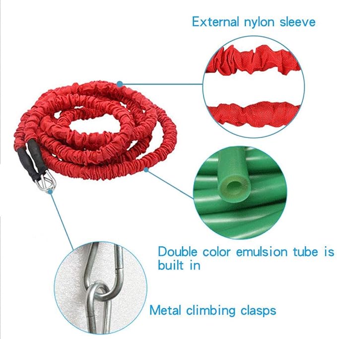 YNXing Resistance Training Rope Explosive Force Bounce Physical Training Resistance Rope Improving Speed, Stamina and Strength