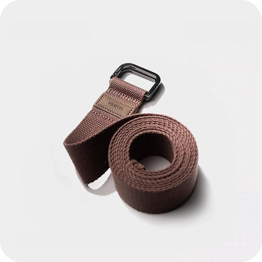 Fitness Yoga Strap, Soft Cotton Workouts Unisex Yoga Straps, Stretch Bands for Exercise and Flexibility, Yoga Belt for Fitness, Yoga, Pilates