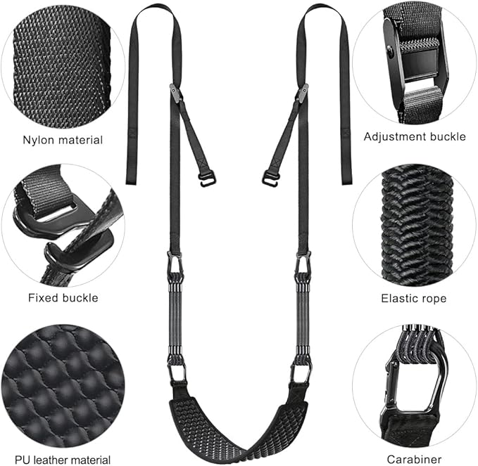 Dolibest Pull-Up Assistance Bands,Heavy Duty Multi-Function Resistance Bands for Chin-up, Dipping Belt for Weight Lifting, Stretch Resistance Bands, Suitable for Men and Women (600LB)