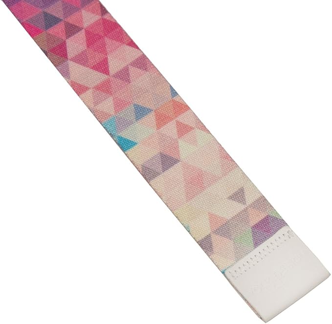 yogadesignlab YOGA DESIGN LAB | The Yoga Strap | Luxurious, Extra Long, Super Soft, Eco Printed | Studio Quality, Adjustable | Safely Stretch Further and Hold Longer | 8 ft Long