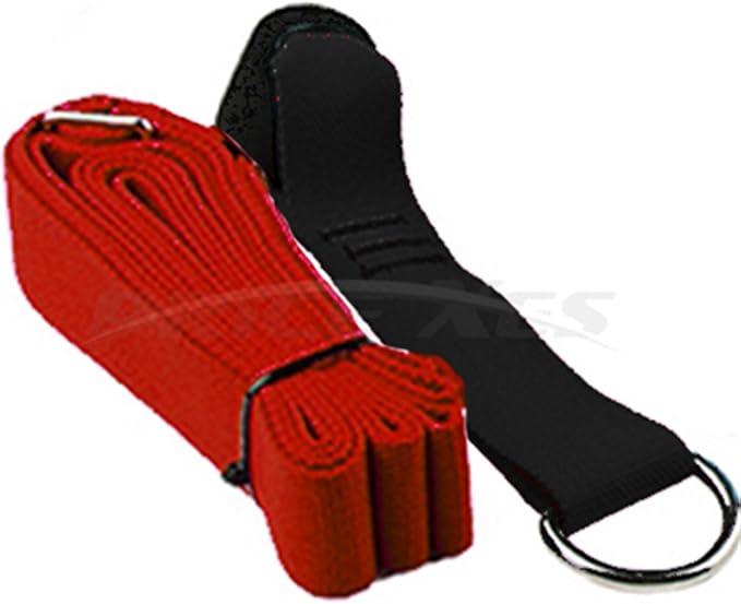 Door Flexibility & Stretching Leg Strap - Great for Ballet Cheer Dance Gymnastics or ANY Sport Leg Stretcher Door Flexibility Trainer Premium stretching equipment