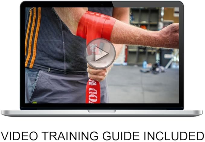 WOD Nation Muscle Floss Bands Recovery Band for Tack and Flossing Sore Muscles and Increasing Mobility : Stretch Band Includes Carrying Case