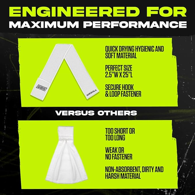 Streamer Football Towel, Sports Towel with Hook and Loop Fastener to Clean Football Visor and Gloves (Green, Adult)