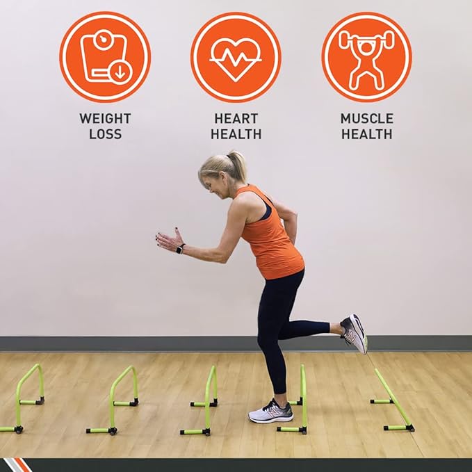 Body Sport Adjustable Athletic Speed Training Hurdles 5