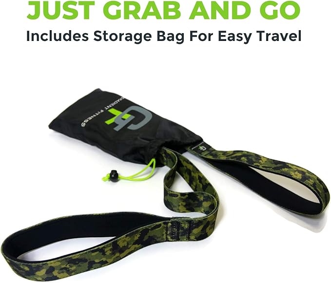 Gradient Fitness Stretching Strap for Physical Therapy, 12 Multi-Loop Stretch Strap 1.5" W x 8' L, Neoprene Handles, Physical Therapy Equipment, Yoga Straps for Stretching, Leg Stretcher.