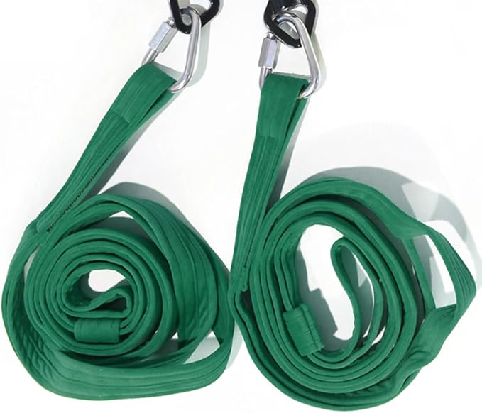 8.2ft 2.5m Aerial Straps Ropes Yoga Aerial Acrobatics Body Aerial Loop Trapeze Circus Apparatuses Equipment Three-Layer Straps 1 pairs