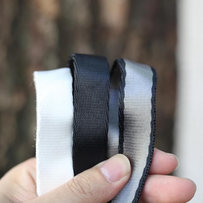 2PCS 5.9ft Long Nylon Daisy Chain Straps for Aerial Yoga Hammock Swing Adjustable Aerial Silk Extender Hanging Rope for Aerial Yoga Belts 180cm