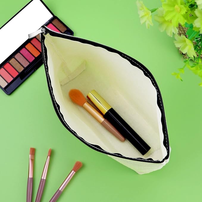 2 Pack Daycare Provider Appreciation Gift Makeup Bag Daycare Teacher Gifts 2 PCS Cosmetic Pouch Thank You Gift for Childcare Provider Gifts for Childhood Educators Gift Christmas Teachers Day Gifts