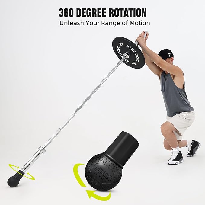 Landmine Attachment for Barbell 360° Rotation 2'' Olympic