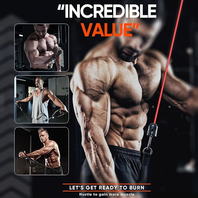 LALAHIGH Portable Home Gym System for Men and 20 Fitness