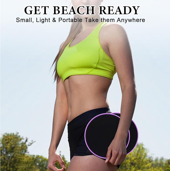 24 Pcs Core Sliders for Working Out Abdominal Exercise Gliding Discs Dual Sided Workout Disc Fitness Sliders Exercise Gear for Gym Floors Training Abdominal Core Strength