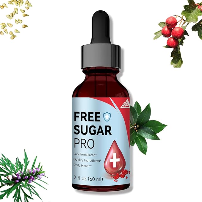 Free Sugar Pro Drops, Free Sugar Pro Liquid Drops, for Men and Women (2oz) (2)