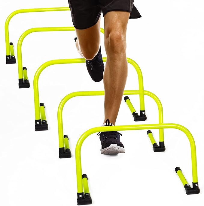 Body Sport Adjustable Athletic Speed Training Hurdles 5