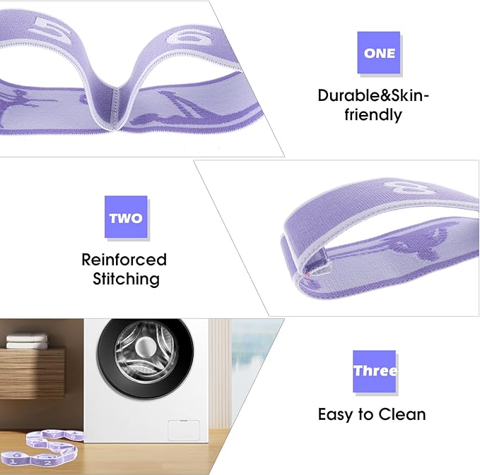 2Pcs Stretching Strap for Kids, Elastic Yoga Straps with Loops for Stretching Equipment, Kids Stretch Band, Resistance Bands, Gymnastics Stretch Band for Trainer Gymnastics Training, Yoga, Latin