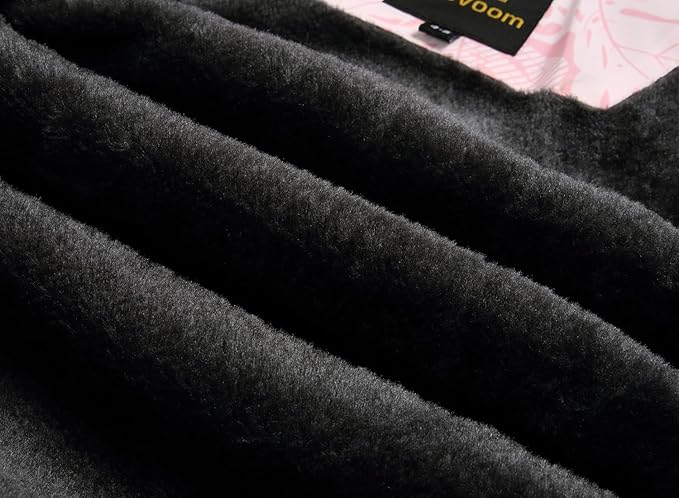 Keevoom Girl's Ski Jacket Winter Warm Thick Snow Coat Windproof Kids Outdoor Hooded Jackets