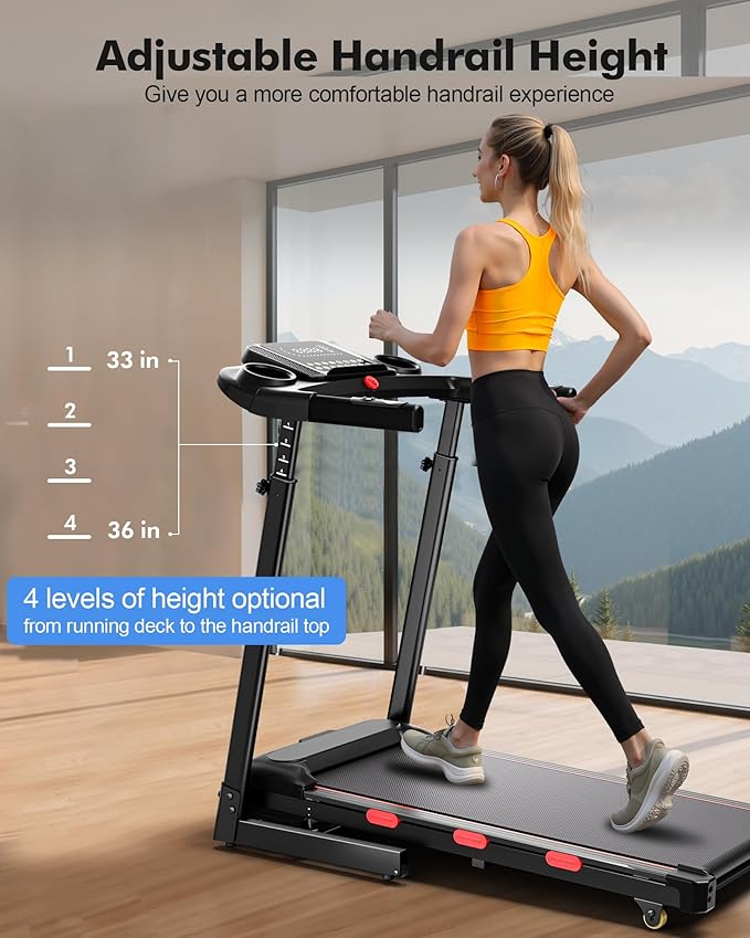 8.7MPH Walking Pad Treadmill for Home with Incline, 3.5HP Real Brushless Treadmill with Incline 350 lb Capacity, Double Deck Running Desk Treadmills Support App and Pre-Set Mode
