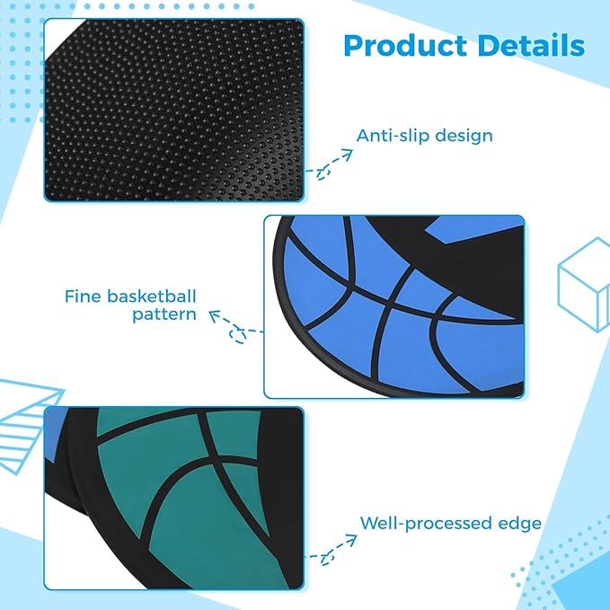 10 PCS Basketball Spot Markers 9 Inches