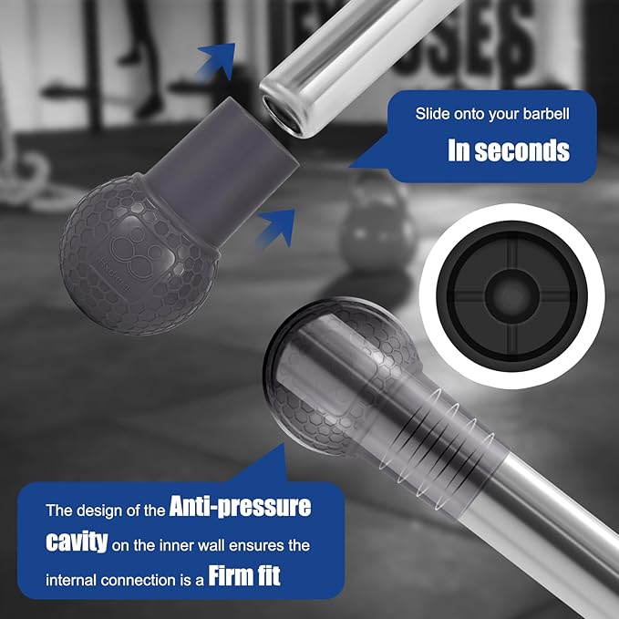 Landmine Attachment for Barbell, T Bar Row Attachment Fits 2 Inch Olympic Bars,Barbell Landmine Attachment for Press, Row, Spin, Split Squats