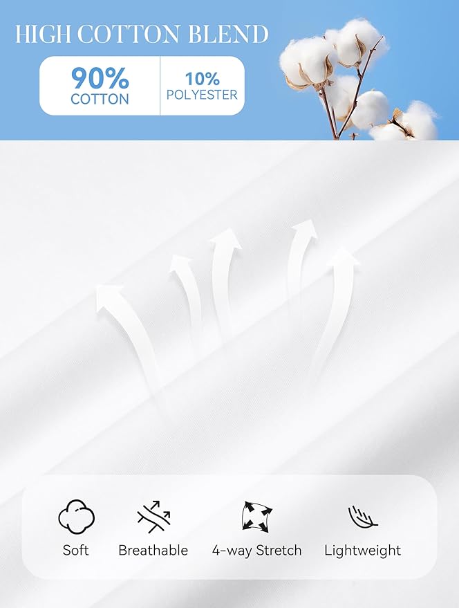 Esabel.C Jacquard Golf Shirts for Men Moisture Wicking Short Sleeve Performance Dry Fit Active Mens Polo Shirts