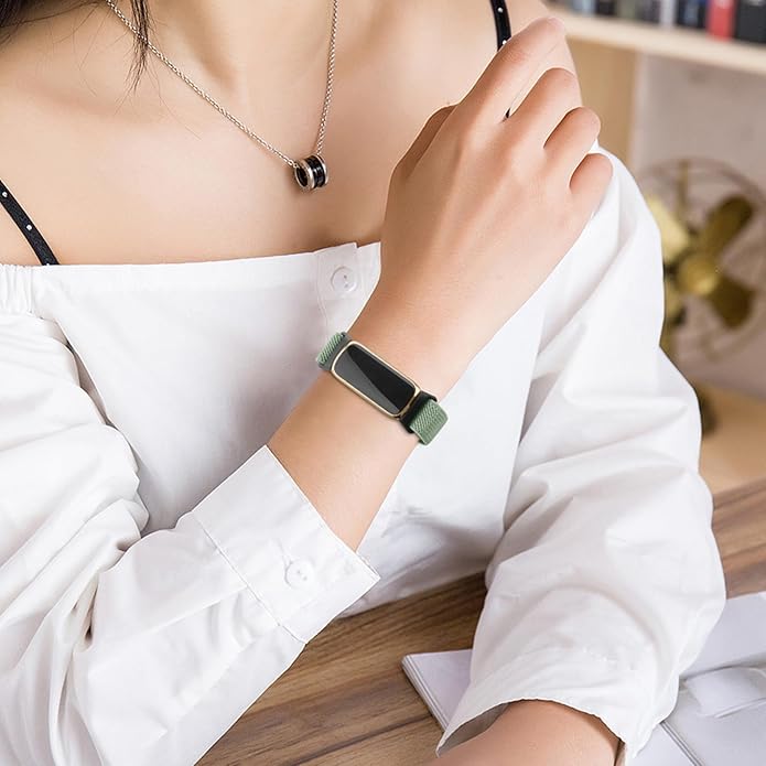 2 Pack Adjustable Elastic Bands for Fitbit Luxe Bands
