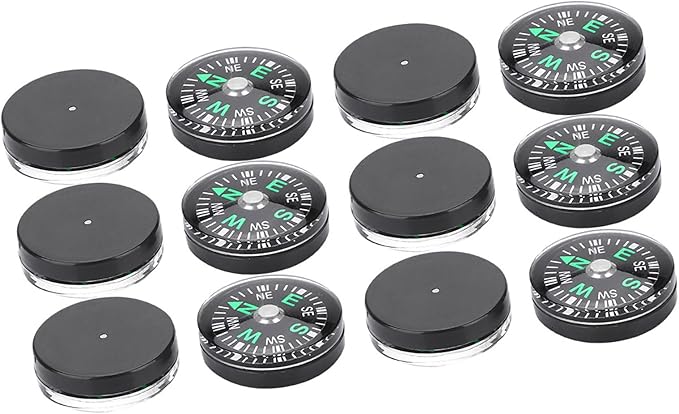 12 PCS 20mm Plastic Compass