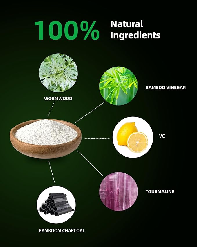 100 Packs Bamboo Foot Pads, Natural Cleansing, Promoting Sleeping, Suitable for Daily Relaxation Foot Paches, Included 100 Adhesive Sheets and 100 Foot Pads