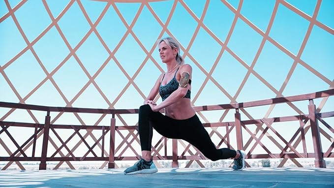 BONE Run Tie, Running Cell Phone Holder, Skin-Friendly & Washable Silicone Sport Armband, Universal Workout Phone Carrier Compatible with Most Smartphone (Luminous - Size L/Arm Size 9.8-15.7")