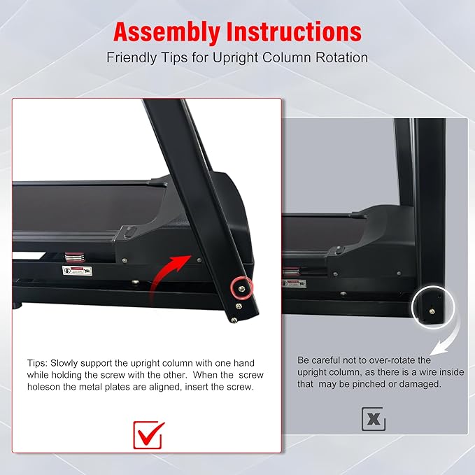 ECHANFIT Heavy Duty Treadmill for Home, 20% Auto Incline Treadmill 400 LB Capacity, 20" Wide Deck, 0.6-12 MPH, LED Display, Bluetooth Speaker, Foldable with App