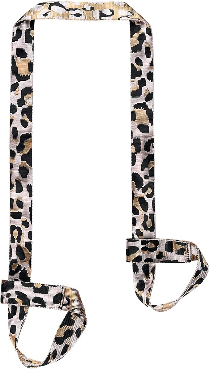 ZOOEASS Yoga Mat Strap, Adjustable Durable Yoga Mat Carrier & Stretching Strap, Multiple Color Choices