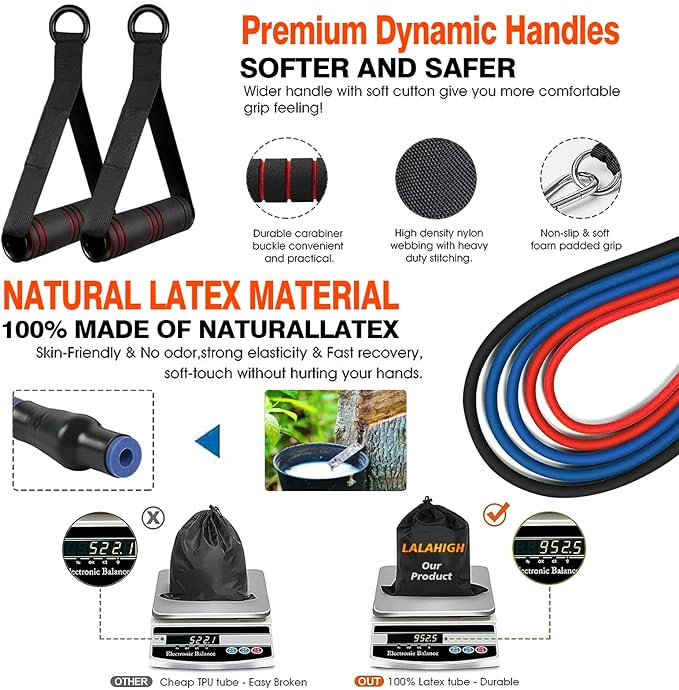 LALAHIGH Portable Home Gym System for Men and 20 Fitness