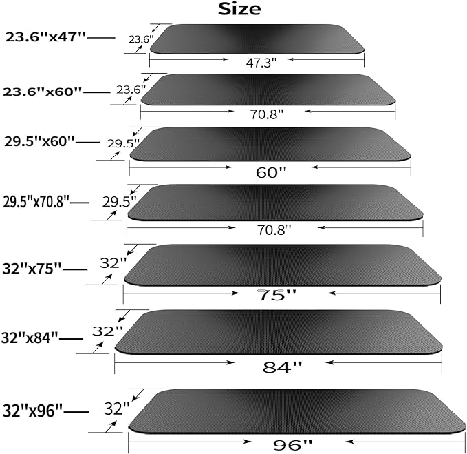 Large Exercise Equipment Mat