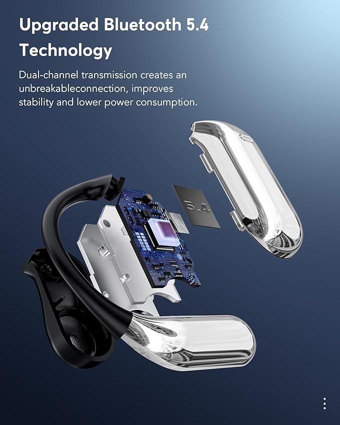 EUQQ AI Language Translation Earbuds, Bluetooth 5.4 Headphones Translator for 144 Languages & Accents