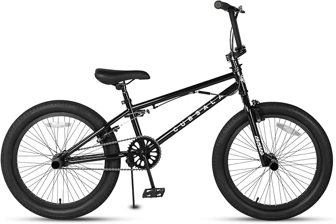 Freestyle BMX Bike, 18 20 Inch Kids Bicycle for 5-13 Years Old Kids and Beginner Level Rider, Multiple Colors