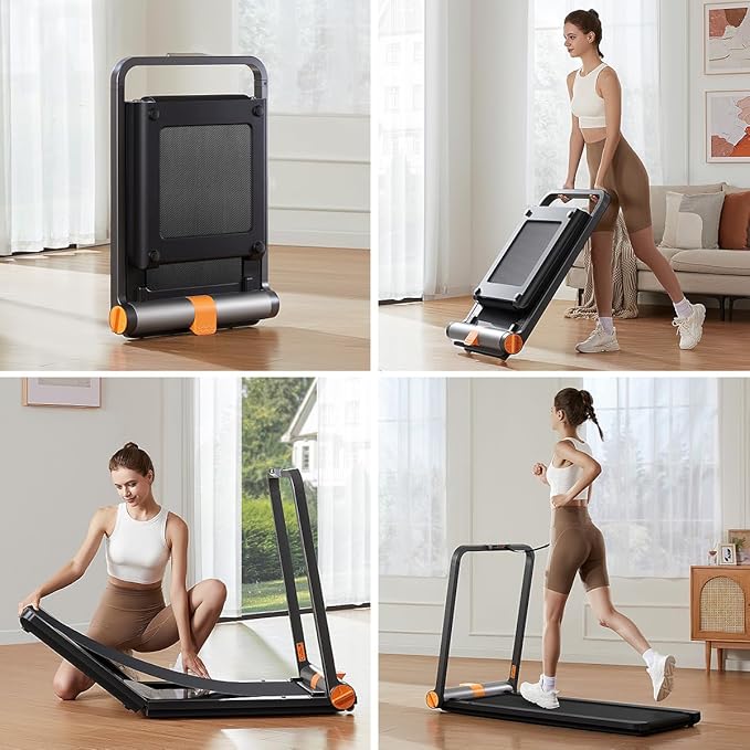 WALKINGPAD MC11 Folding Treadmill for Home, Extended Belt, Compact Running Machine with 7.5 mph Max Speed, No Assembly Needed