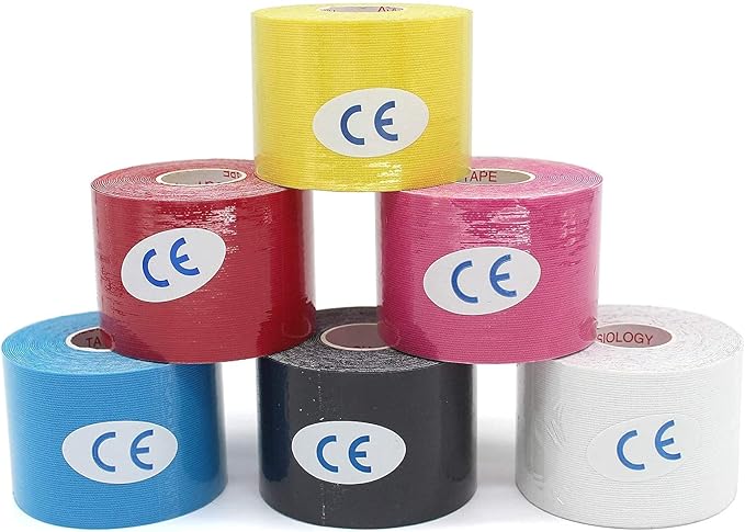 PRIOR FITNESS Premium Lyra Hoop Tape, Aerial Lyra Hoop Anti Skid Tape, 16.4ft/5m Aerial Hoop Lyra Tape Non-Slip Grip Tapes Yoga Rig Tape for Exercises Gymnastics Acrobatics Kinesiology