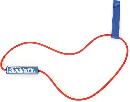 RangeMaster ShoulderFit Resistance Exerciser │ Resistance Tube Level 1│ Home Flex Cord Gym │ Shoulder Strengthening Tool │ Increase Flexibility and Mobility