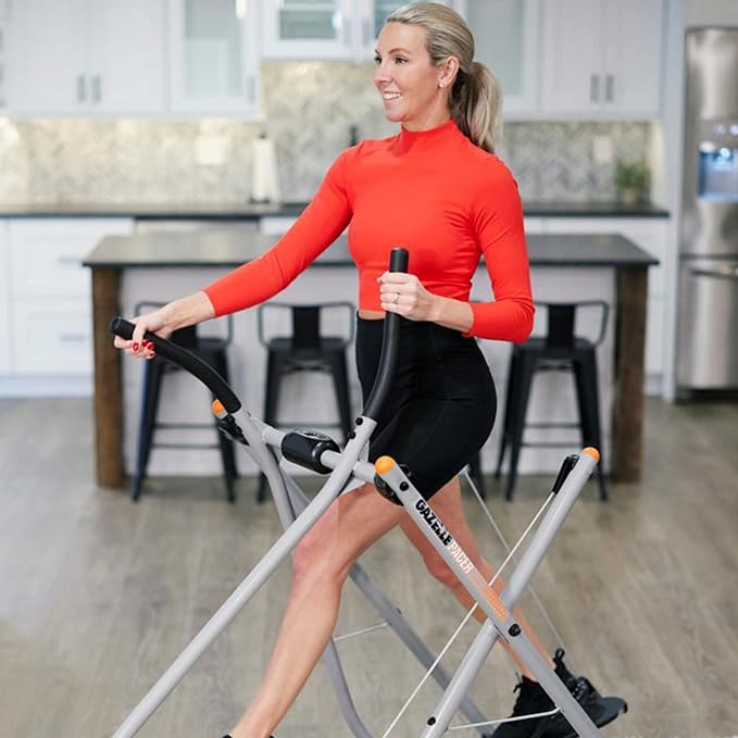 Gazelle Tony Little Total Body Fitness Workout Exercise Elliptical Glider Supports 250-300lbs with Low-Impact Design for Home Gym