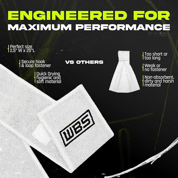 Streamer Football Towel, Sports Towel with Hook and Loop Fastener to Clean Football Visor and Gloves (Green, Adult)